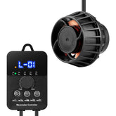 JEREPET wave-maker with LED display demonstrates adjustable modes for precision flow control.