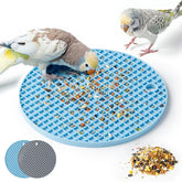 Jevnd bird foraging toys puzzle demonstrates extended feeding time for a curious parrot.