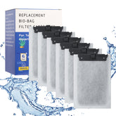 Jiaxix 6-pack medium aquarium filter cartridge packaged for easy storage and use