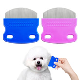 Jigfew eye comb pocket-size for quick tear stain care on cats and dogs.