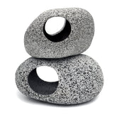 JIH aquarium rock ceramic shelter for shrimp habitat and safe filtration