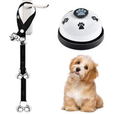JIMEJV dog doorbell paw-button close-up for quick pet training