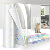 JINVOGREEN iridescent scratch protector roll with 160x12.4 in coverage for large furniture