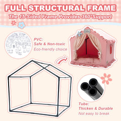Jiupety 360 ventilation keeps interior cool in summer and warm in winter.