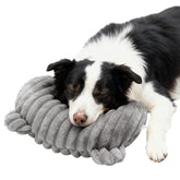 Jiupety dog calming pillow front view with plush fabric for restful, cozy sleep