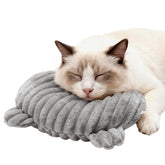 Jiupety dog-calming-pillow-neck-support provides neck comfort for restful naps.