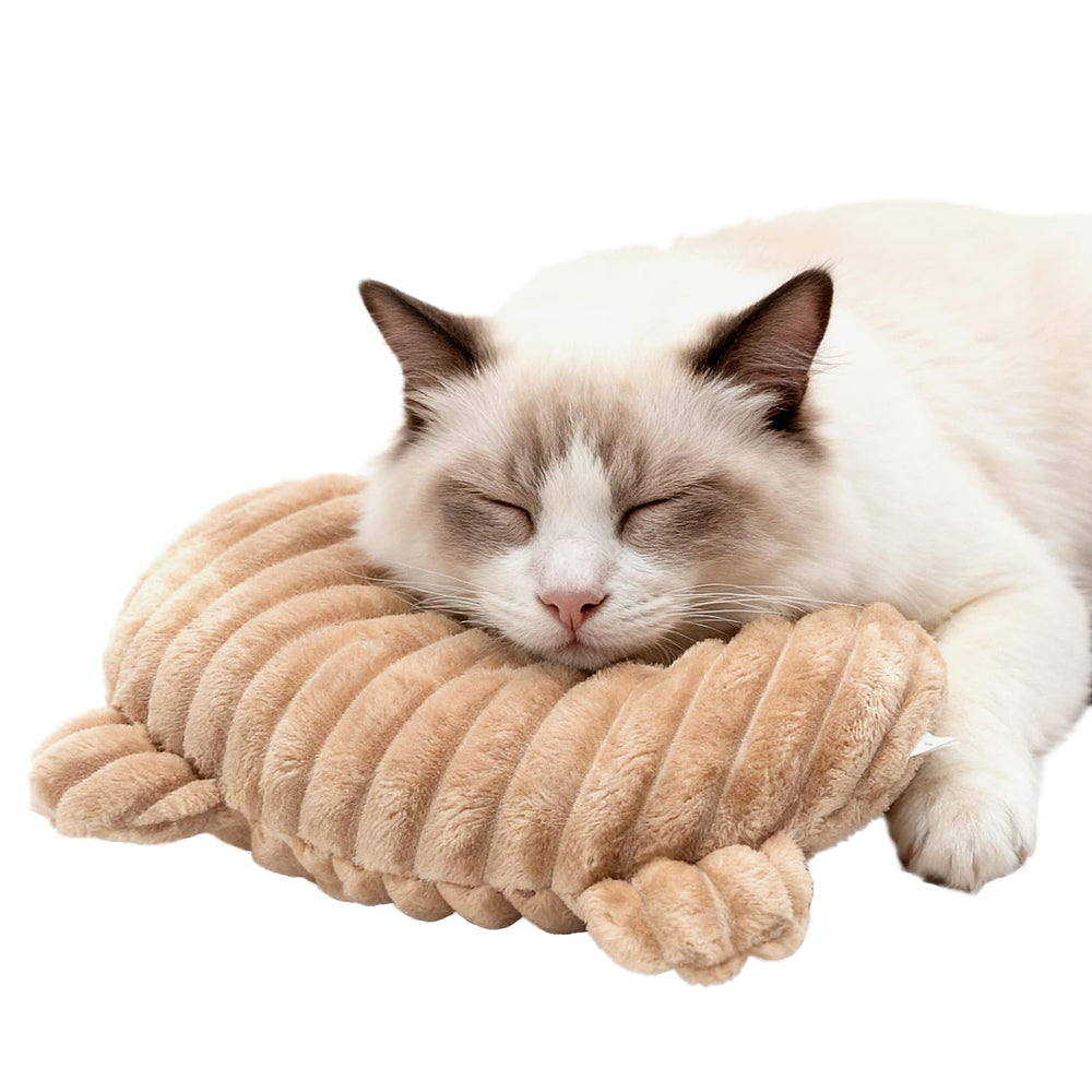 Jiupety dog calming pillow U-shaped design supports neck for comfortable sleep