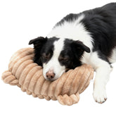 Jiupety dog calming pillow - u-shaped design for neck support and relaxed sleep.