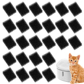 JIYIN 30 pcs foam filters package offers ready replacement for clean, fresh pet water.