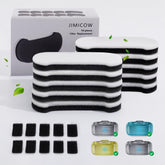 JMICOW 10-pack filters for dog fountain ready for replacement and cleaner water.