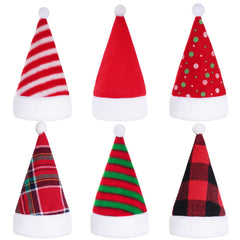 Jmkcoz plush Santa hat provides soft, comfortable wear for small pets.
