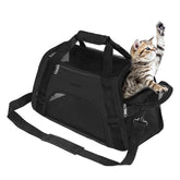 JMOON cat carrier soft-sided airline-approved under-seat travel