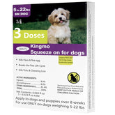 Jmxu's flea and tick drops applied to dog's neck for fast protection