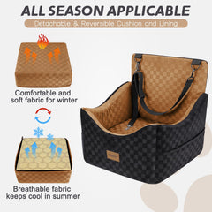 JOEJOY dual-material fabric focuses on year round comfort with plush and faux leather options.