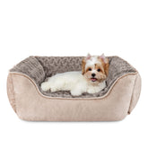 JOEJOY rectangle dog bed large with plush cover delivering cozy neck support
