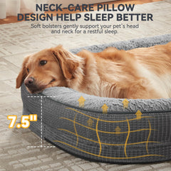 JOEJOY waterproof inner lining cross-section protects foam from spills and moisture.