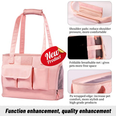 Johomviin pink foldable design highlights compact storage after trips.