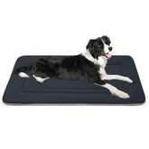 JoicyCo dog bed soft crate pad 36in shows plush surface ideal for medium and large dogs