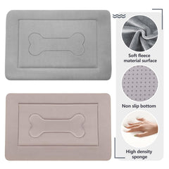 JoicyCo large dog bed non-slip bottom keeps pad in place on floors