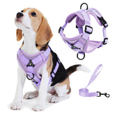 Jolifield No Pull Dog Harness front D-ring helps anti-pull training and secure control.
