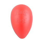 El Jolly Egg rojo de 8 pulgadas para perros de hasta 40 libras, ideal para juego.