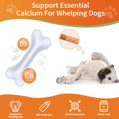 Jollyfit calcium formula with vitamins D3 and B6 magnesium for overall pet health.