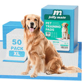 JollyMate dog pee pad six-layer absorbent design delivers strong leakage protection.