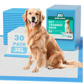 JollyMate 6-layer dog pee pad provides strong absorption for training.