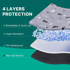 JollyMate quick-dry surface closeup highlights breathable fabric staying dry.