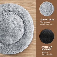 JOLLYVOGUE bed shows raised rim for head and neck support during naps.