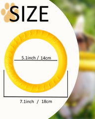 JONGLYEE floating dog ring toy enables water fetch sessions