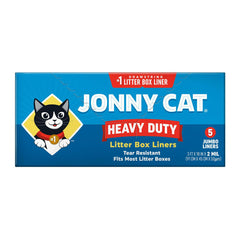 JONNY CAT liners sized 3 ft by 18 in for standard litter boxes