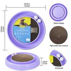 JOPOY furniture-protecting scratcher helps keep claws off sofas.