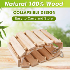 Jorewood Chicken Coop Toy Quick-Connect-Hooks enables instant coop setup