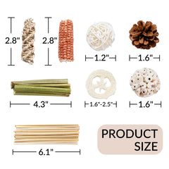 JOUSONTY foraging toys loofah texture closeup highlights natural beak cleaning potential.