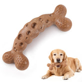 JoviQ Hueso masticar para perros agresivos con aroma pollo-pino, ideal para sesiones cortas.