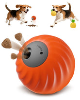 Jovrun interactive dog toy ball with plush fruit cover boosts engagement.