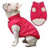 JoyDaog pink 2layers fleece jacket front view for cold-weather walks