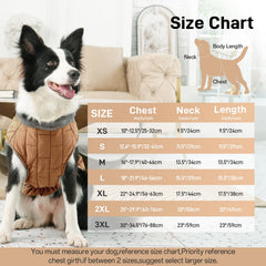JoyDaog waterproof dog coat with front zipper for easy on-off and dry protection