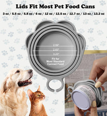 Joyinjojo universal can lid opener grey makes opening cans easy and nail-friendly.