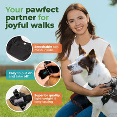 Joyride Harness 2.0 EZ grip handle aids quick control in busy streets.