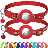 Joytale reflective AirTag cat collar holder enables real-time tracking