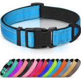 Joytale Reflective Dog Collar with neoprene padding for comfortable daily wear.