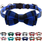 Joytale upgraded cat collar with bells in blue helps locate your cat during daily play.