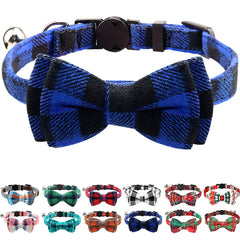 Joytale upgraded cat collar with bells in blue helps locate your cat during daily play.