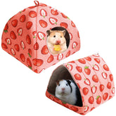JSPYFITS Guinea Pig Hideout Mongolian Tent provides a cozy burrow retreat.