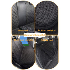 JSTHT Dog Seat Cover 52x48 inches fit for most vehicles illustration