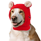 JTYKUYR dog ear muffs knitted cap provides cozy warmth for dogs
