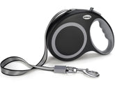 JUBDUG retractable leash demonstrates 26ft reach for relaxed, exploratory dog walks.