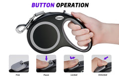 JUBDUG leash stainless coil minimizes jams for a smoother walk.
